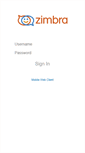 Mobile Screenshot of mail.belfi.cl